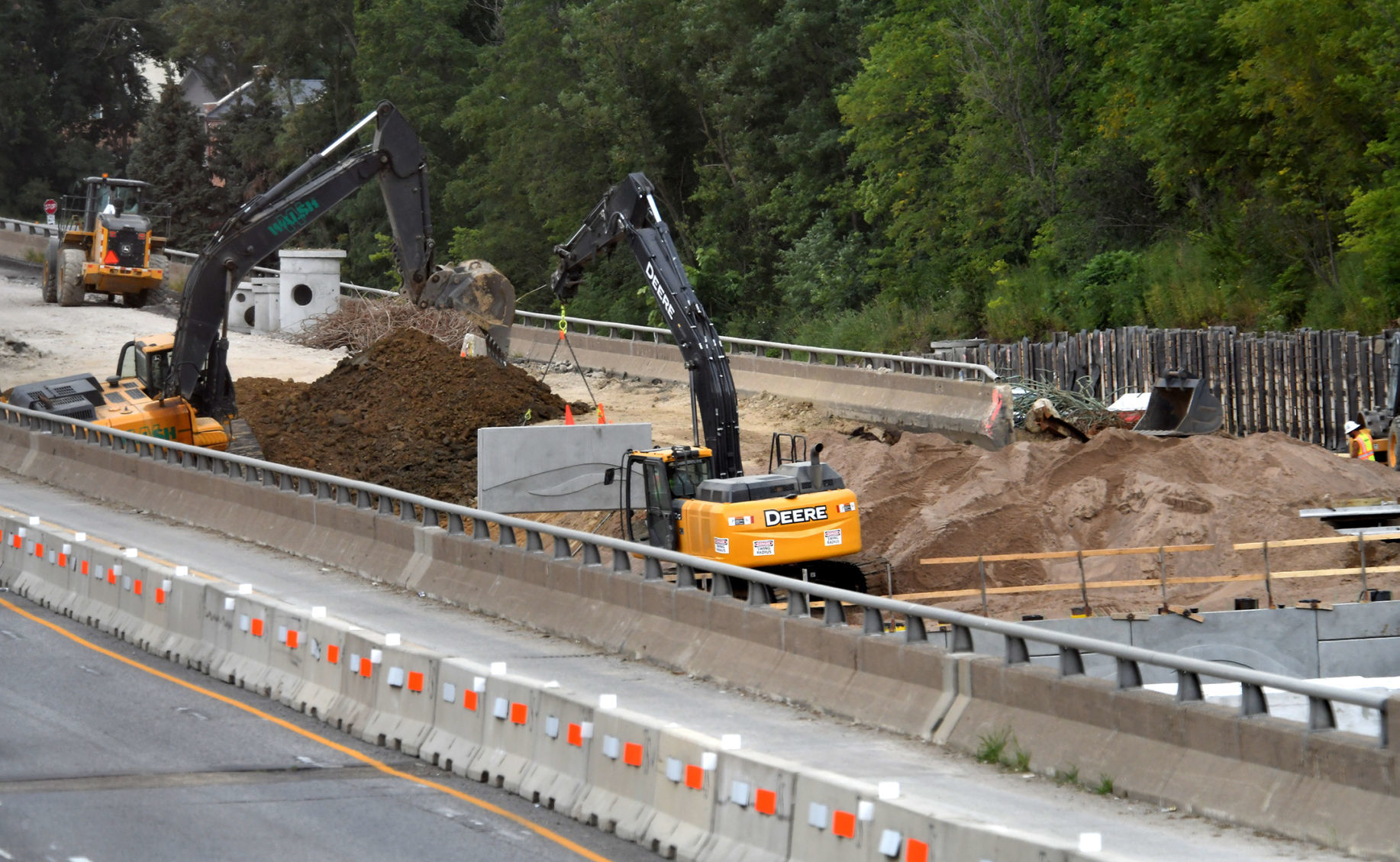Interstate 74 Bridge Construction Update.